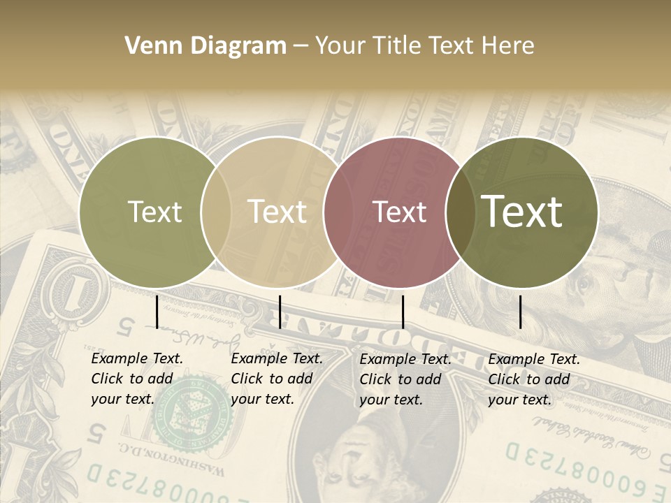 Dollar Paper Currency Valuable PowerPoint Template