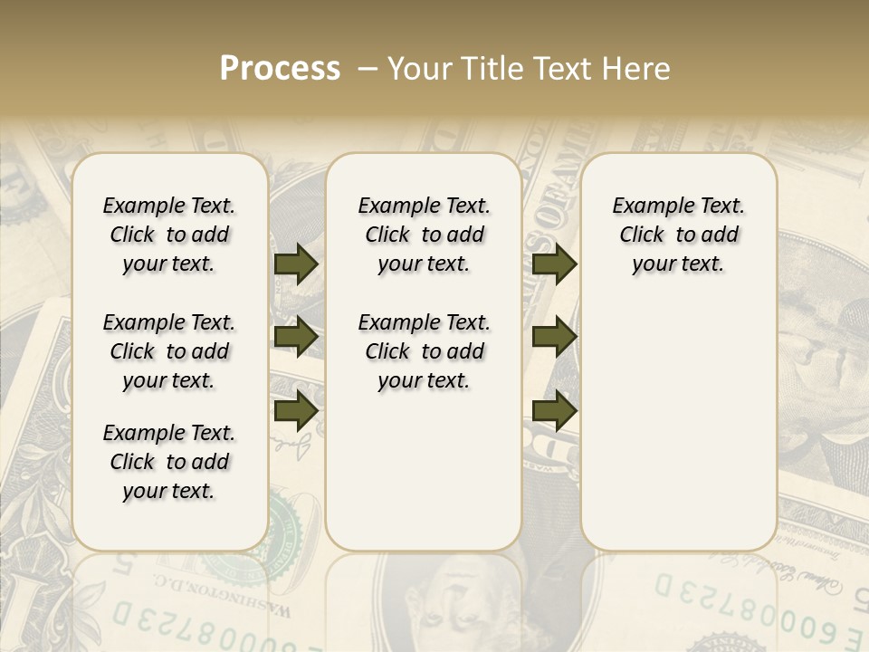 Dollar Paper Currency Valuable PowerPoint Template