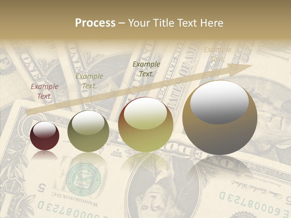 Dollar Paper Currency Valuable PowerPoint Template