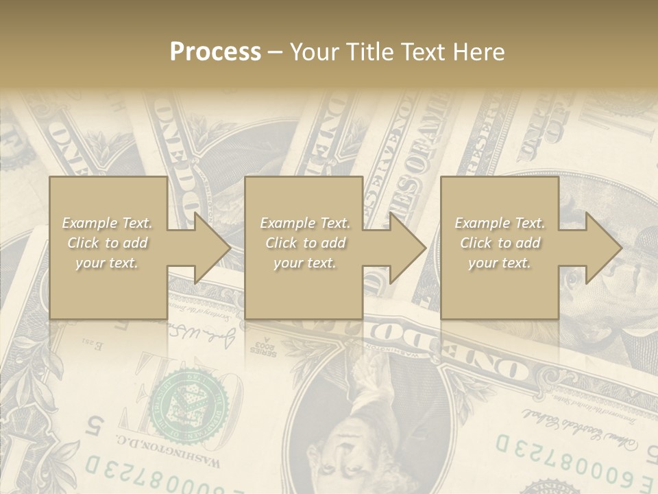 Dollar Paper Currency Valuable PowerPoint Template