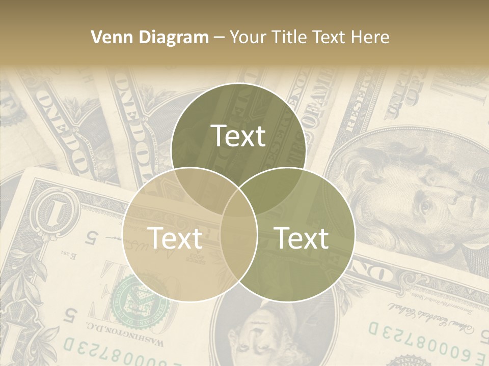 Dollar Paper Currency Valuable PowerPoint Template