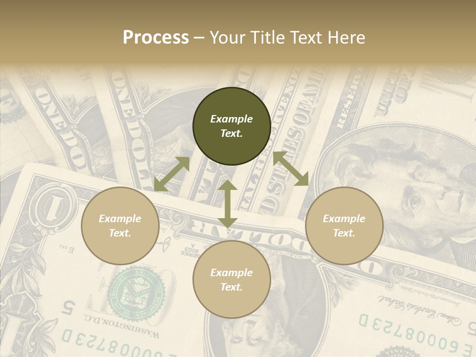 Dollar Paper Currency Valuable PowerPoint Template