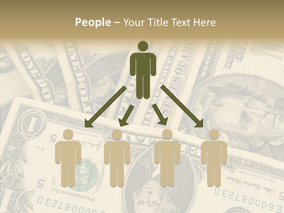 Dollar Paper Currency Valuable PowerPoint Template