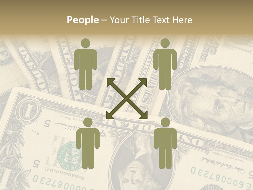 Dollar Paper Currency Valuable PowerPoint Template