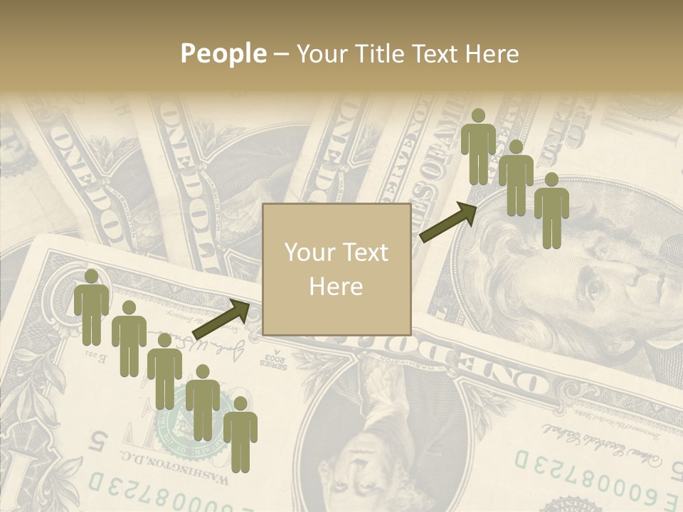 Dollar Paper Currency Valuable PowerPoint Template