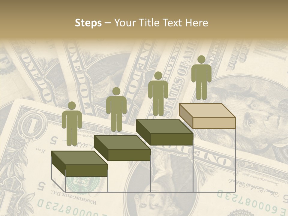 Dollar Paper Currency Valuable PowerPoint Template