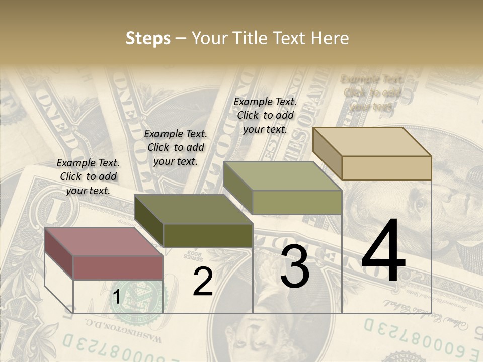 Dollar Paper Currency Valuable PowerPoint Template