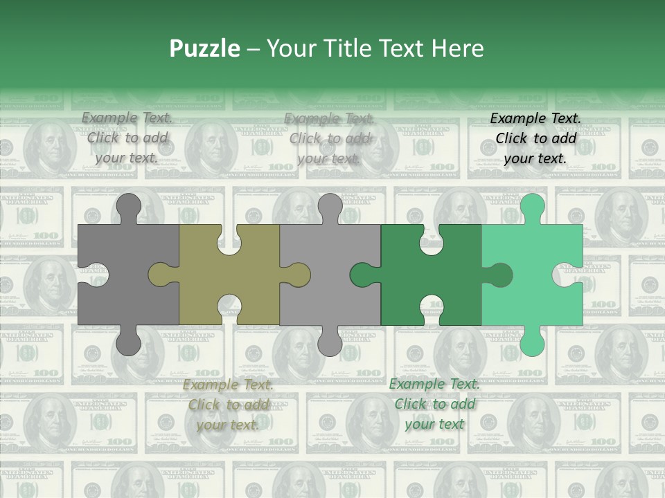 Concept Luck Group PowerPoint Template