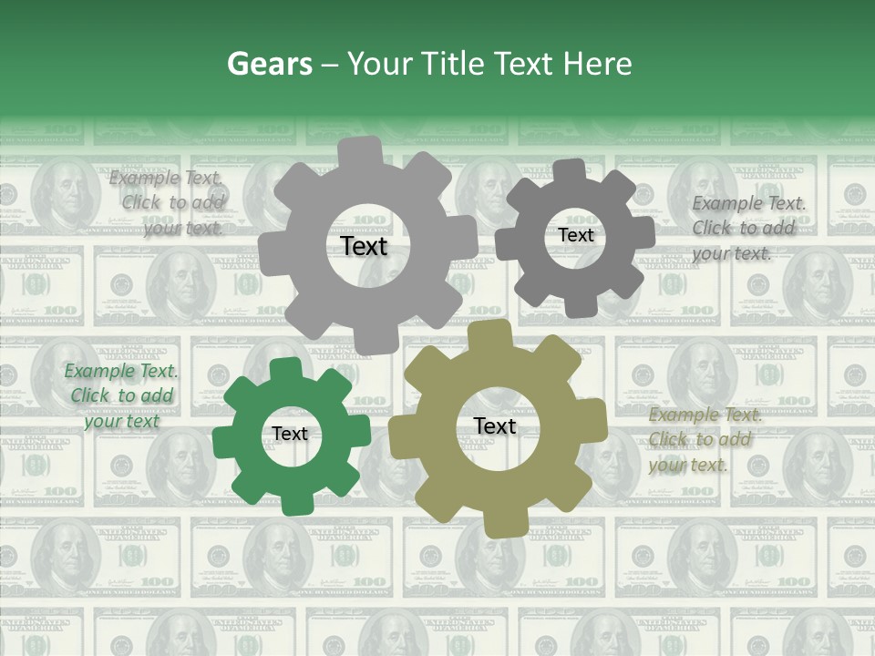 Concept Luck Group PowerPoint Template