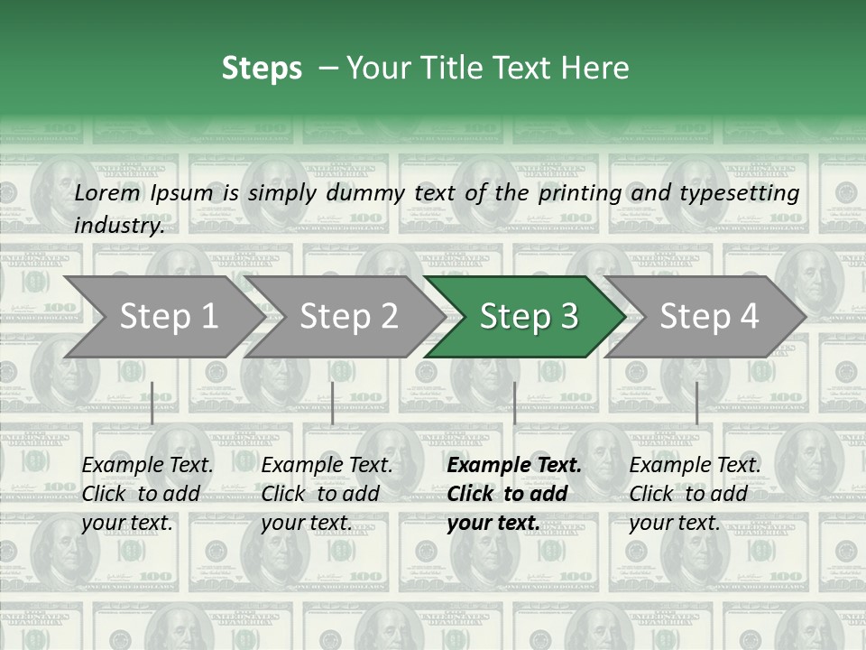 Concept Luck Group PowerPoint Template