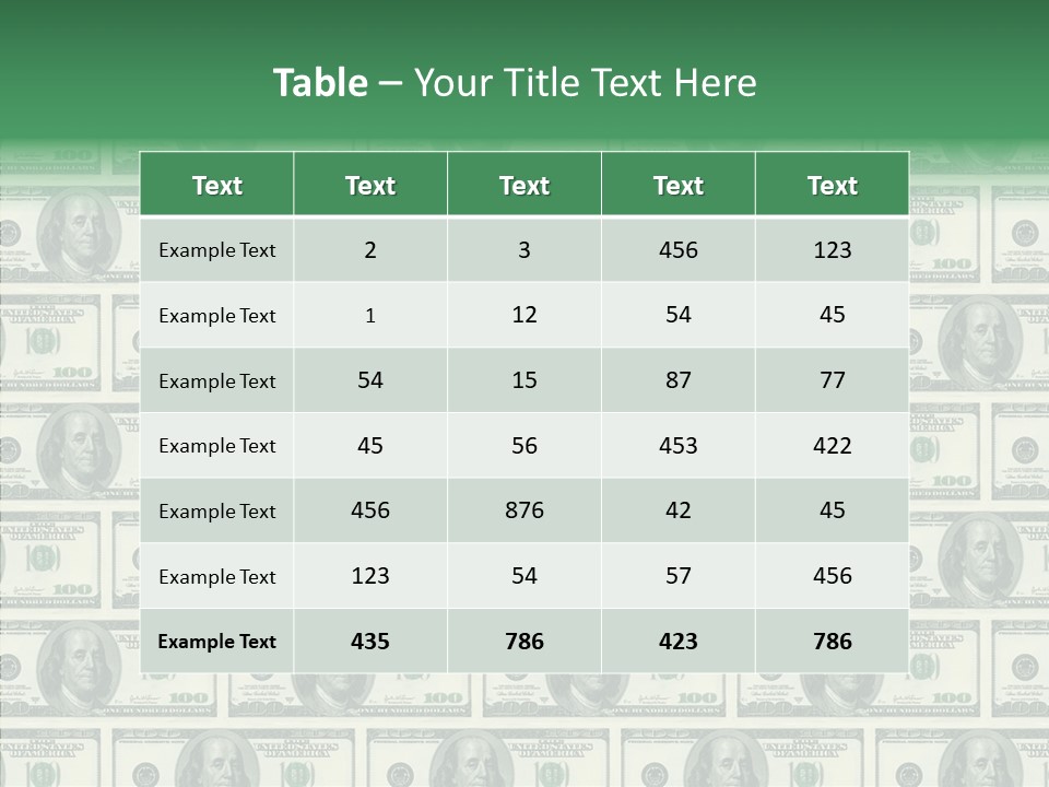 Concept Luck Group PowerPoint Template