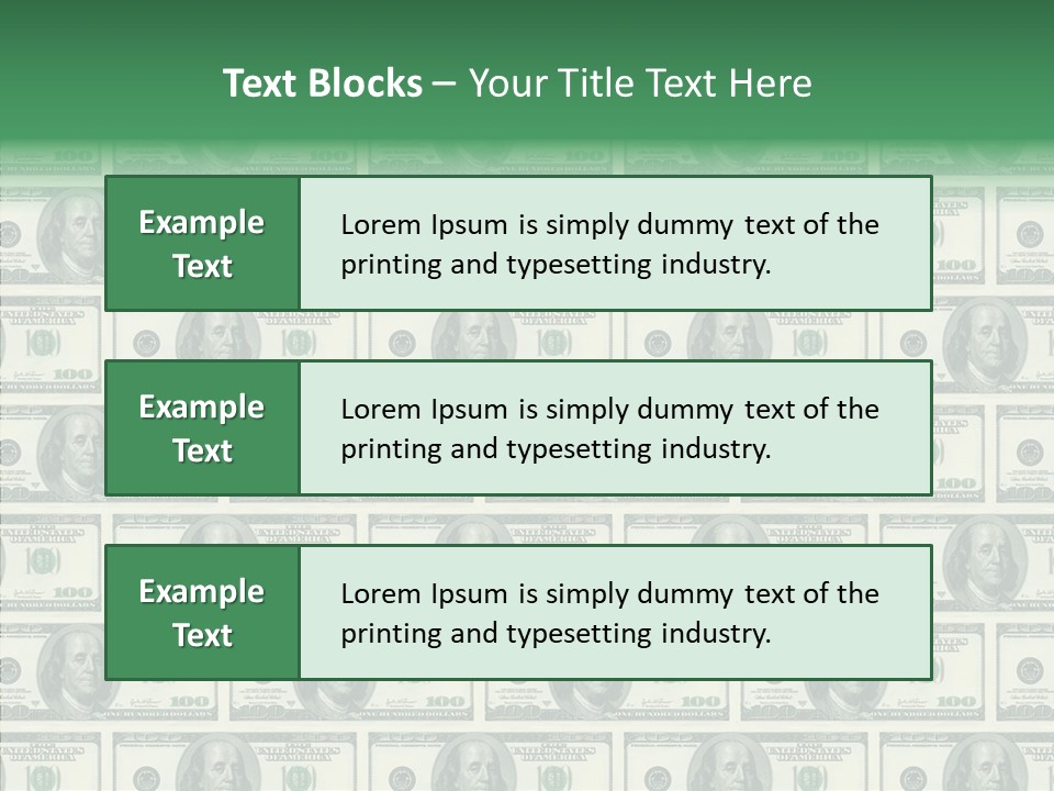 Concept Luck Group PowerPoint Template