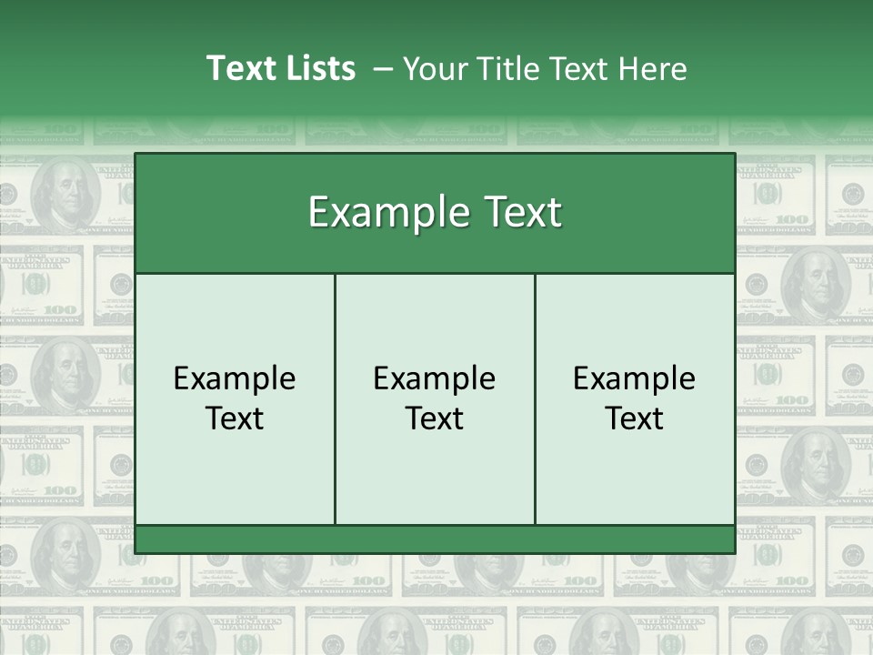 Concept Luck Group PowerPoint Template