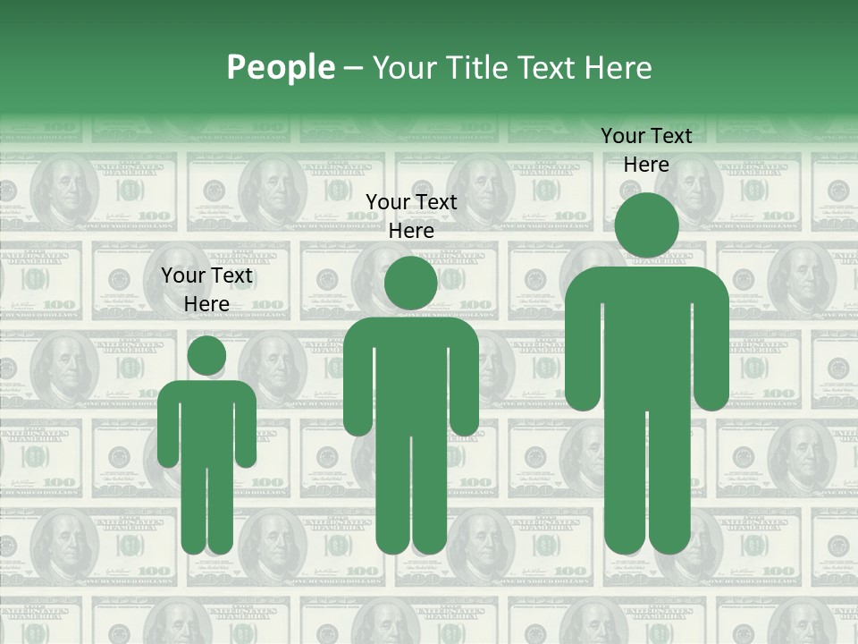 Concept Luck Group PowerPoint Template