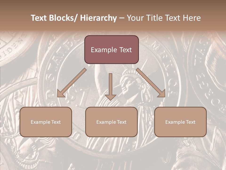 Coin Saving Money PowerPoint Template