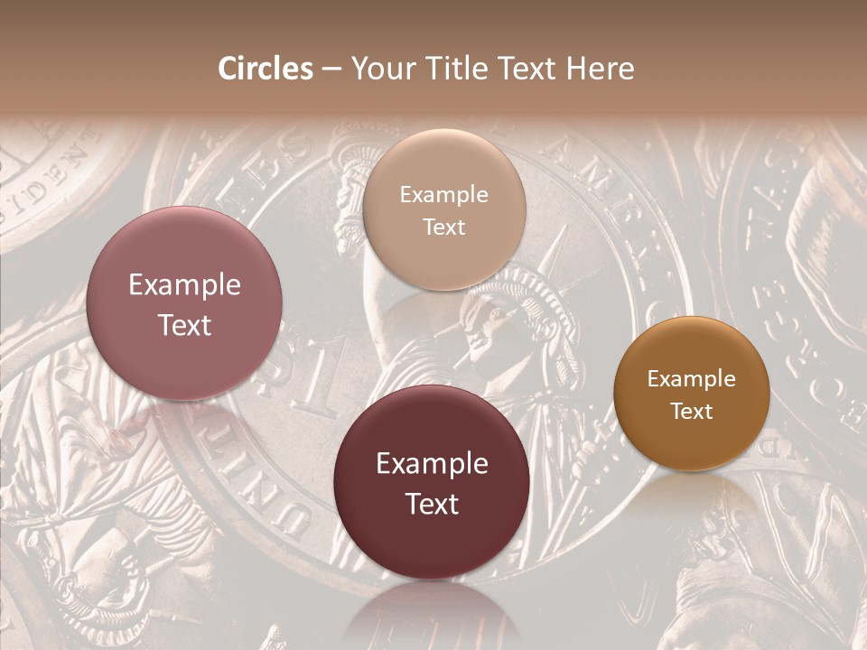 Coin Saving Money PowerPoint Template