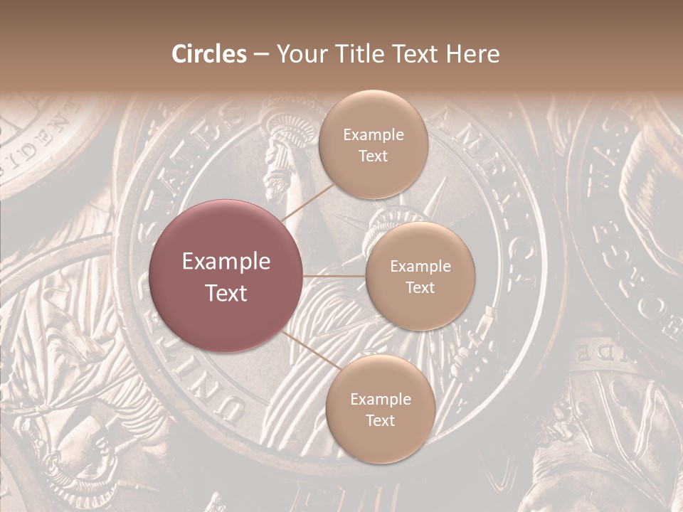 Coin Saving Money PowerPoint Template