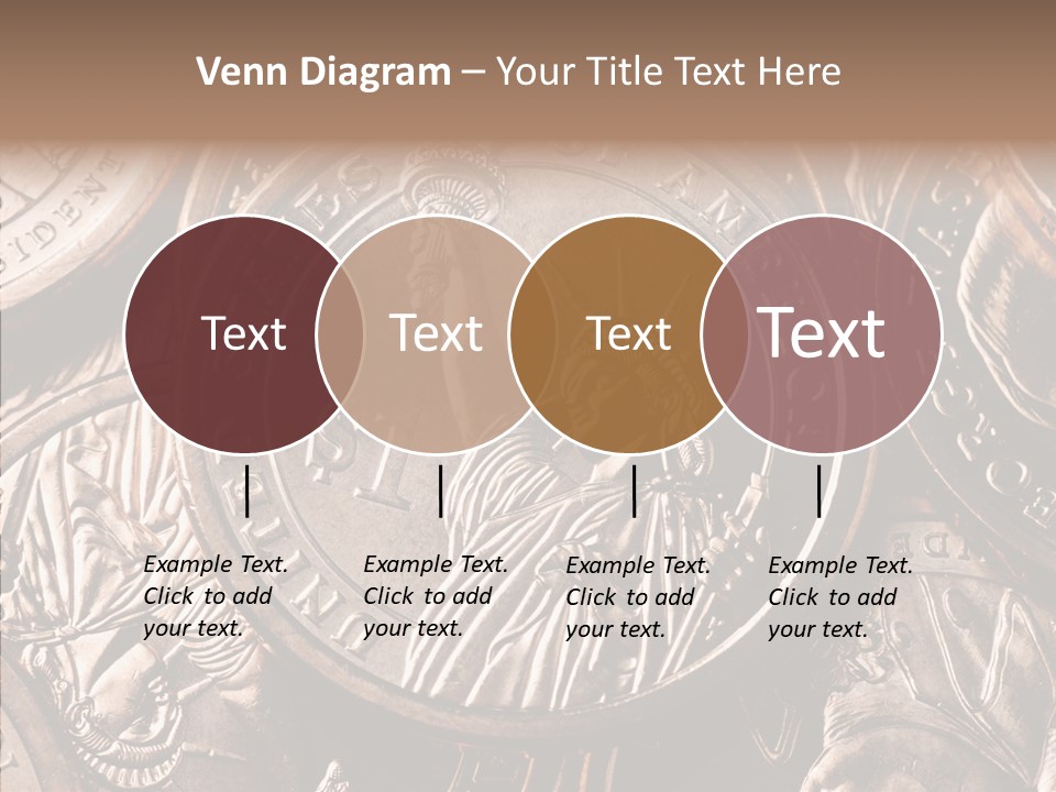Coin Saving Money PowerPoint Template