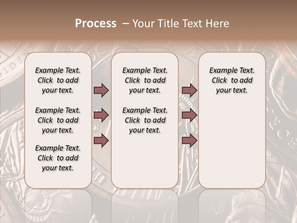 Coin Saving Money PowerPoint Template