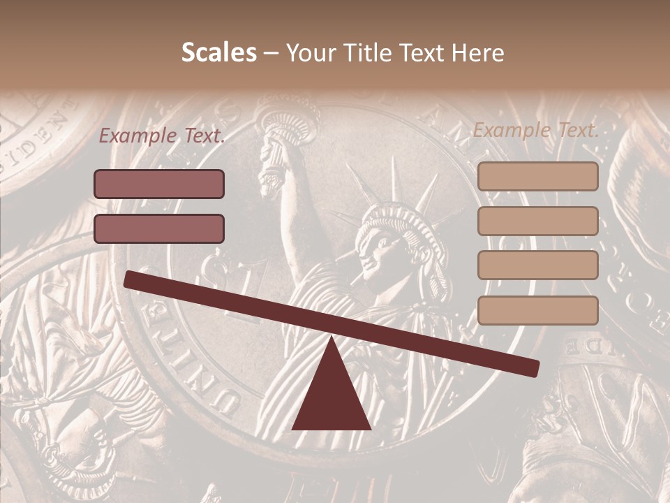 Coin Saving Money PowerPoint Template