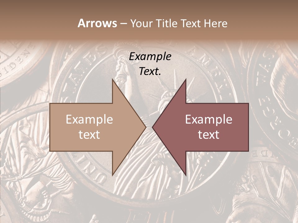 Coin Saving Money PowerPoint Template