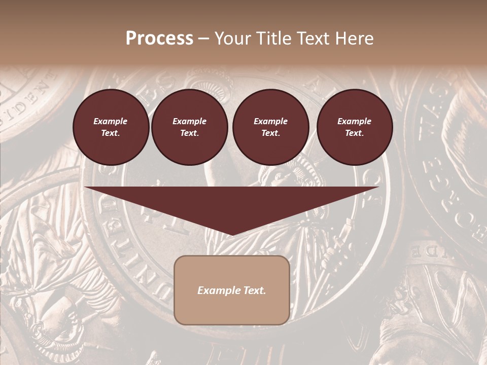 Coin Saving Money PowerPoint Template