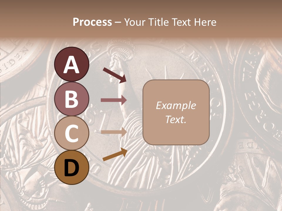 Coin Saving Money PowerPoint Template