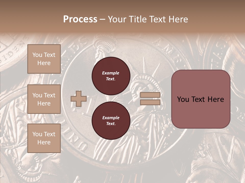 Coin Saving Money PowerPoint Template