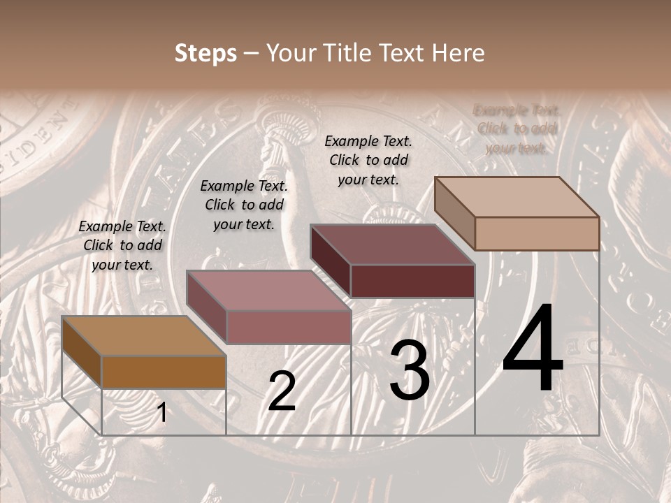 Coin Saving Money PowerPoint Template