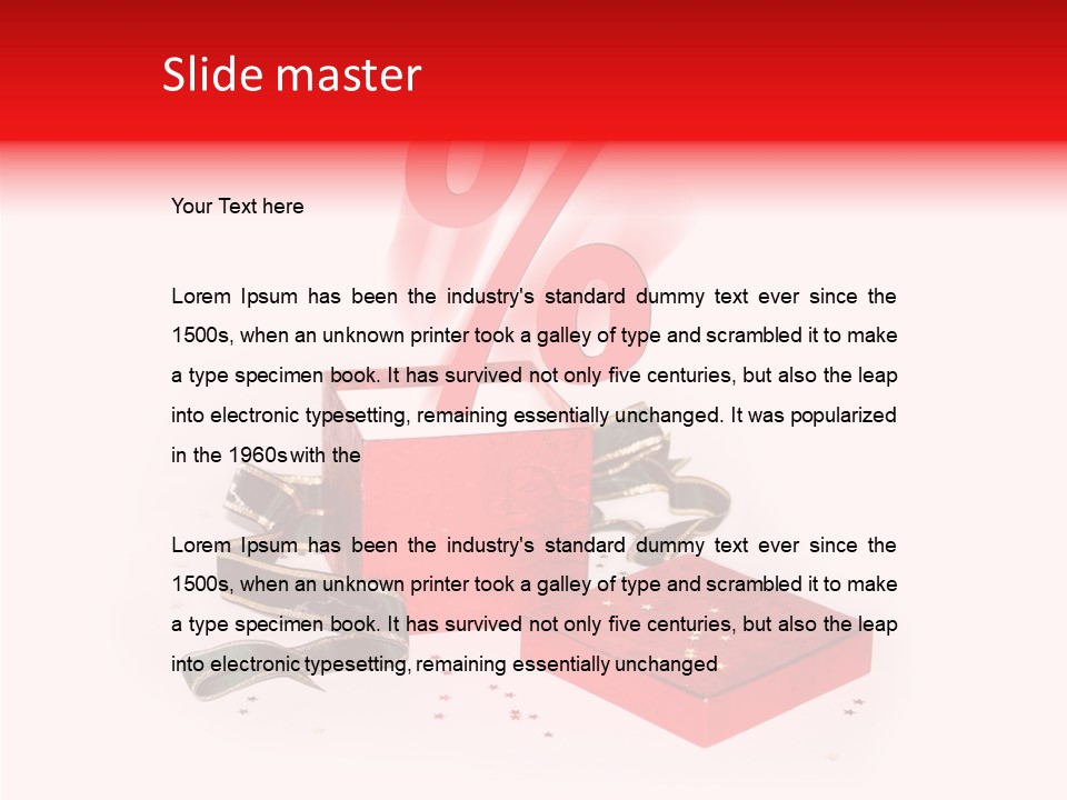 Cheap Commercial Advertisement PowerPoint Template