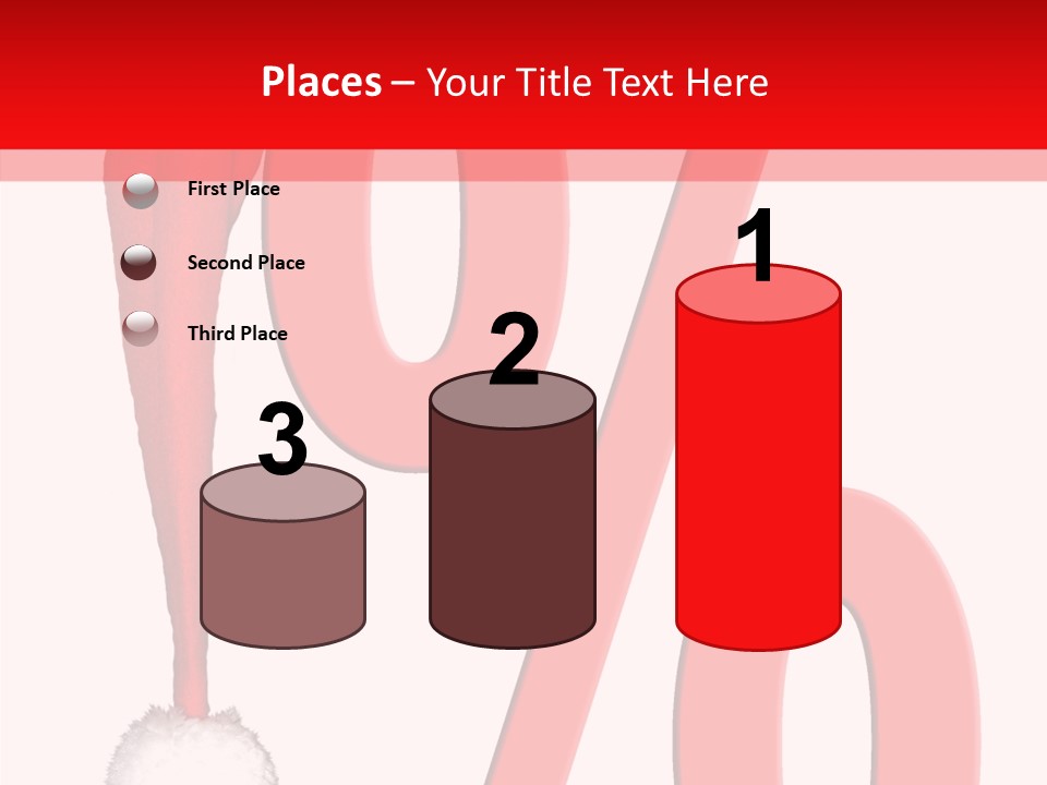 Christmas Hat Christmas Party Dip PowerPoint Template