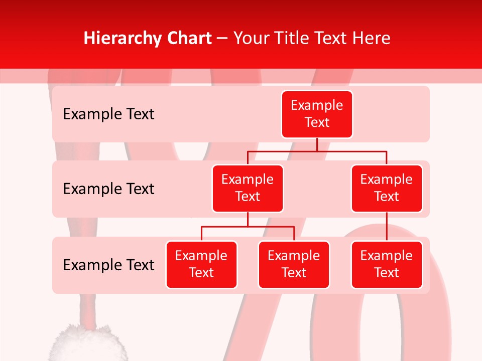 Christmas Hat Christmas Party Dip PowerPoint Template