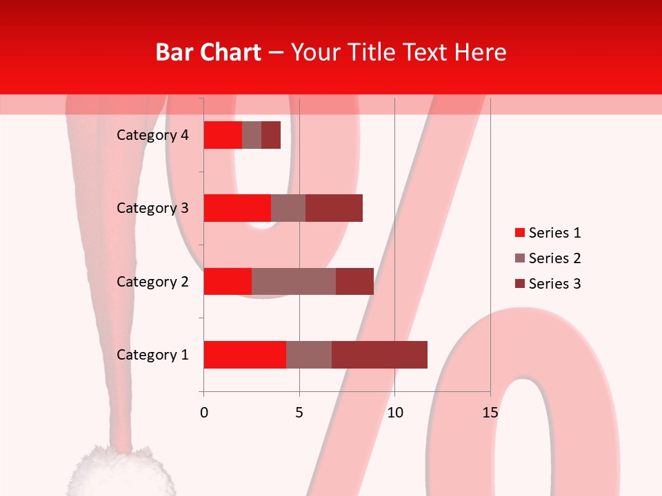 Christmas Hat Christmas Party Dip PowerPoint Template