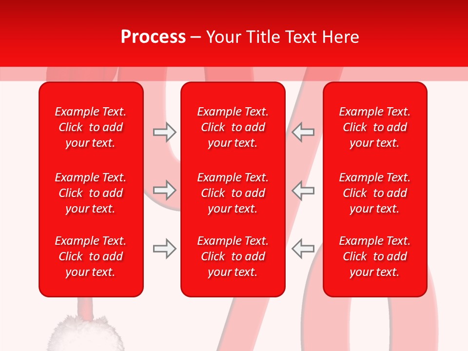 Christmas Hat Christmas Party Dip PowerPoint Template