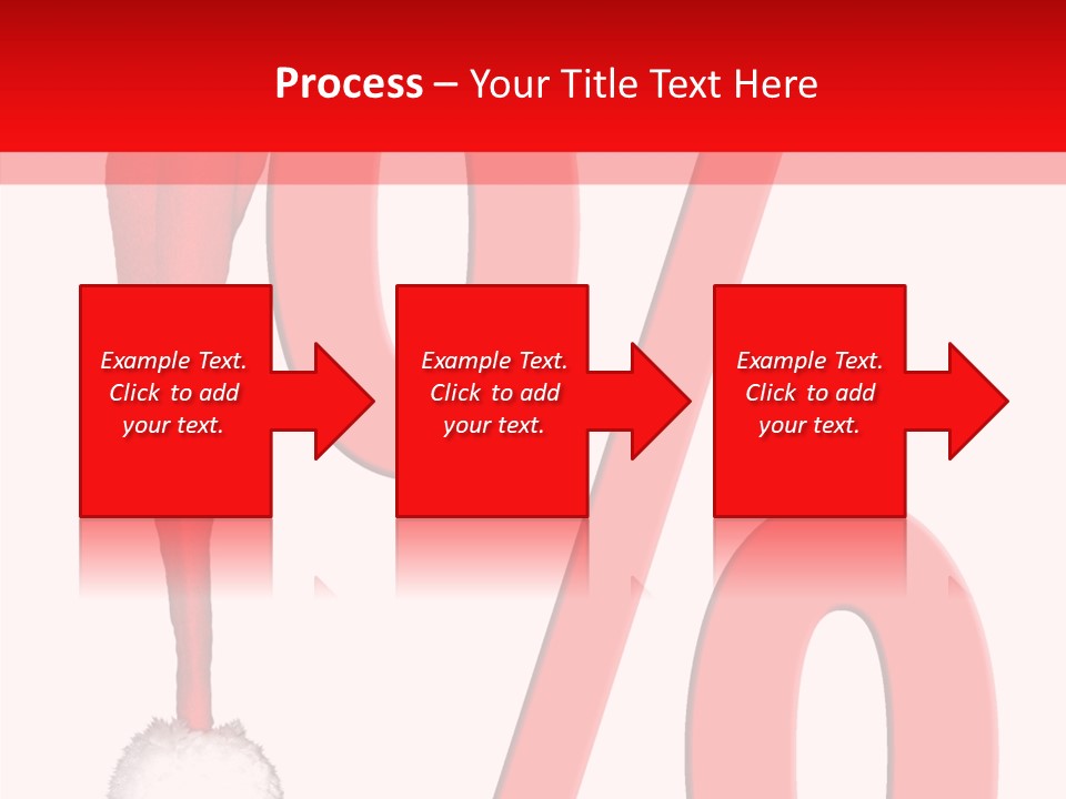 Christmas Hat Christmas Party Dip PowerPoint Template