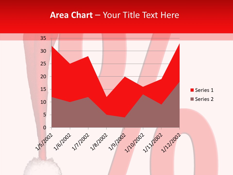 Christmas Hat Christmas Party Dip PowerPoint Template