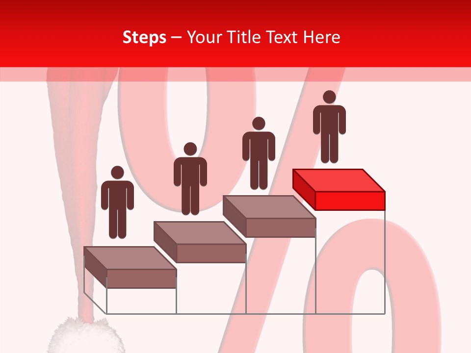 Christmas Hat Christmas Party Dip PowerPoint Template