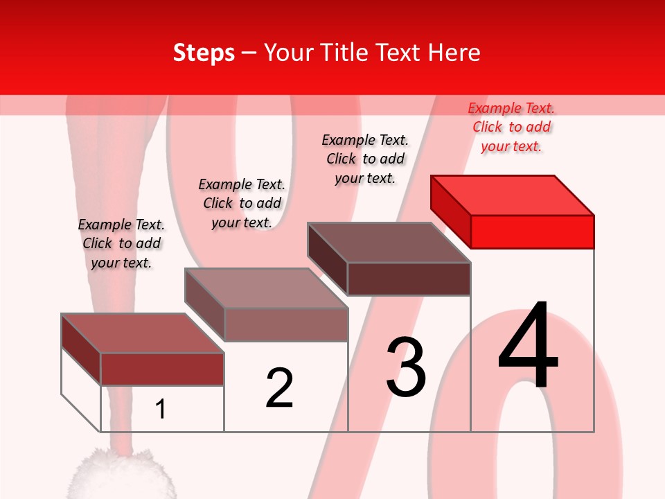 Christmas Hat Christmas Party Dip PowerPoint Template