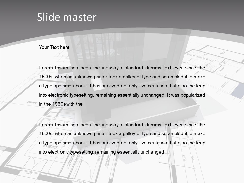 Tirage Remodeler Foyer PowerPoint Template