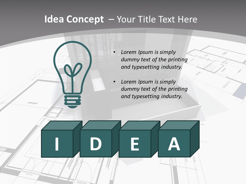 Tirage Remodeler Foyer PowerPoint Template