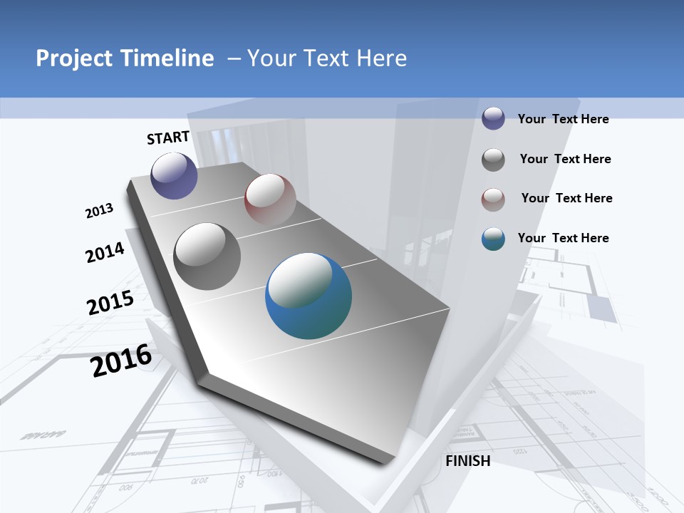 Nouveau Architectural Architecture PowerPoint Template