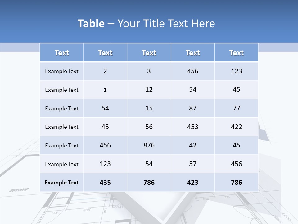 Nouveau Architectural Architecture PowerPoint Template
