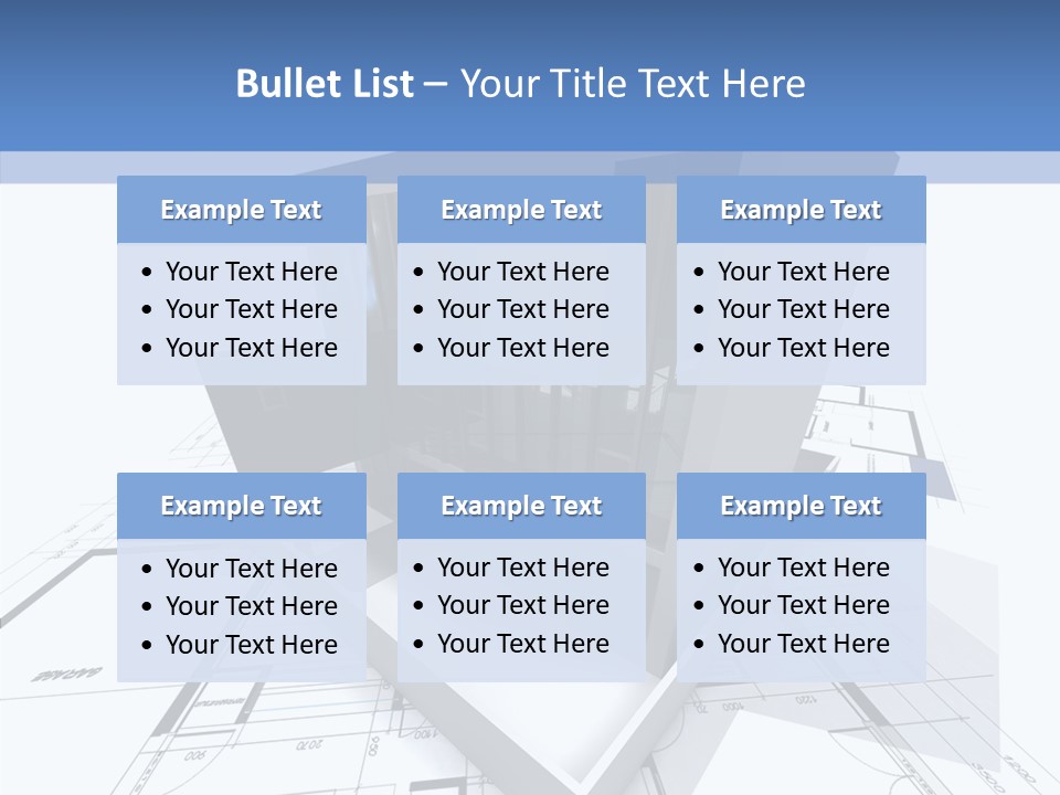Nouveau Architectural Architecture PowerPoint Template