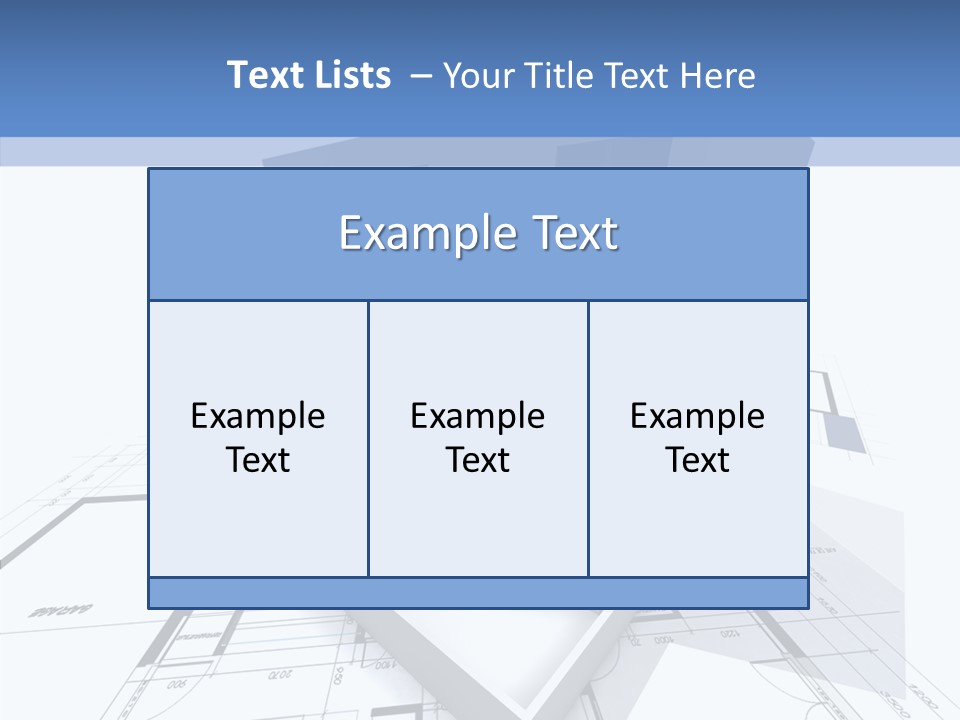 Nouveau Architectural Architecture PowerPoint Template