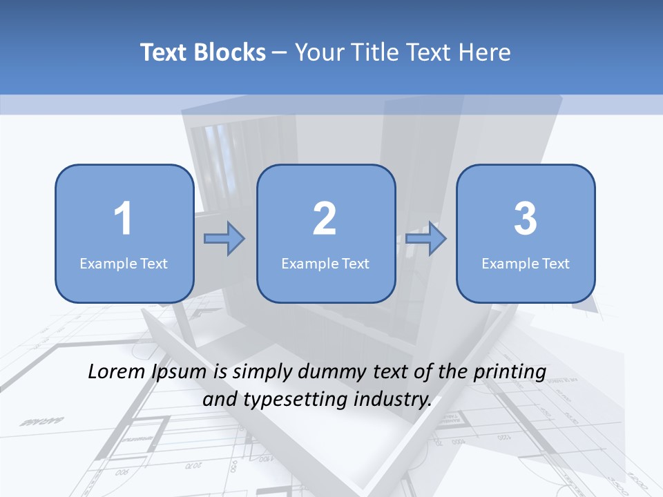 Nouveau Architectural Architecture PowerPoint Template