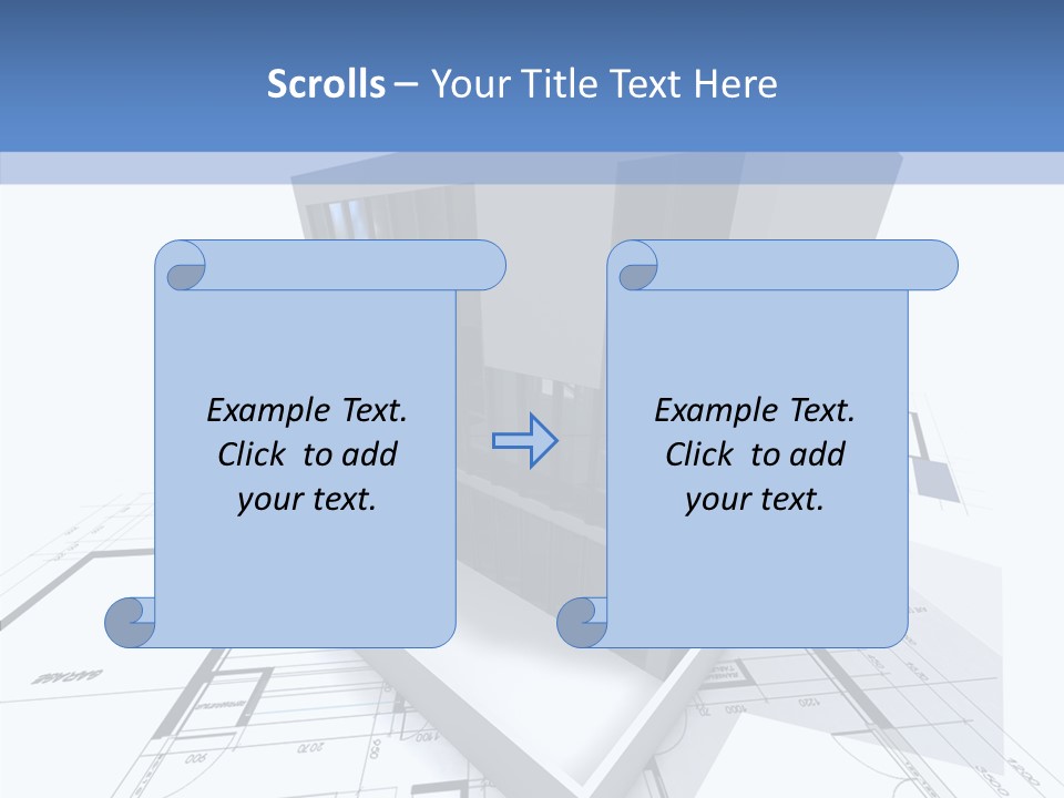 Nouveau Architectural Architecture PowerPoint Template