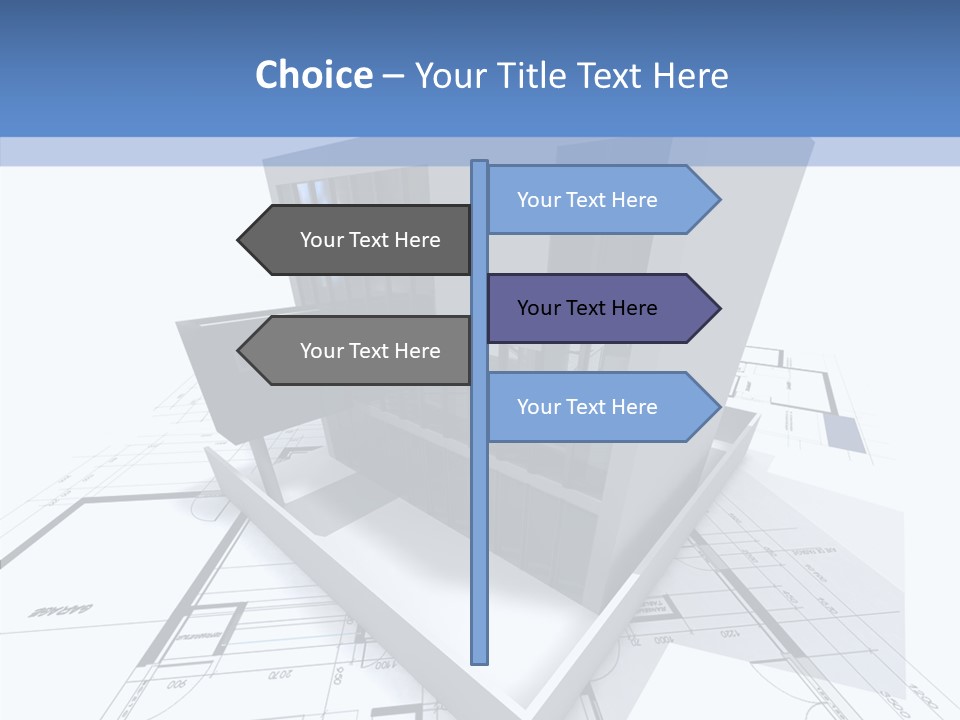 Nouveau Architectural Architecture PowerPoint Template