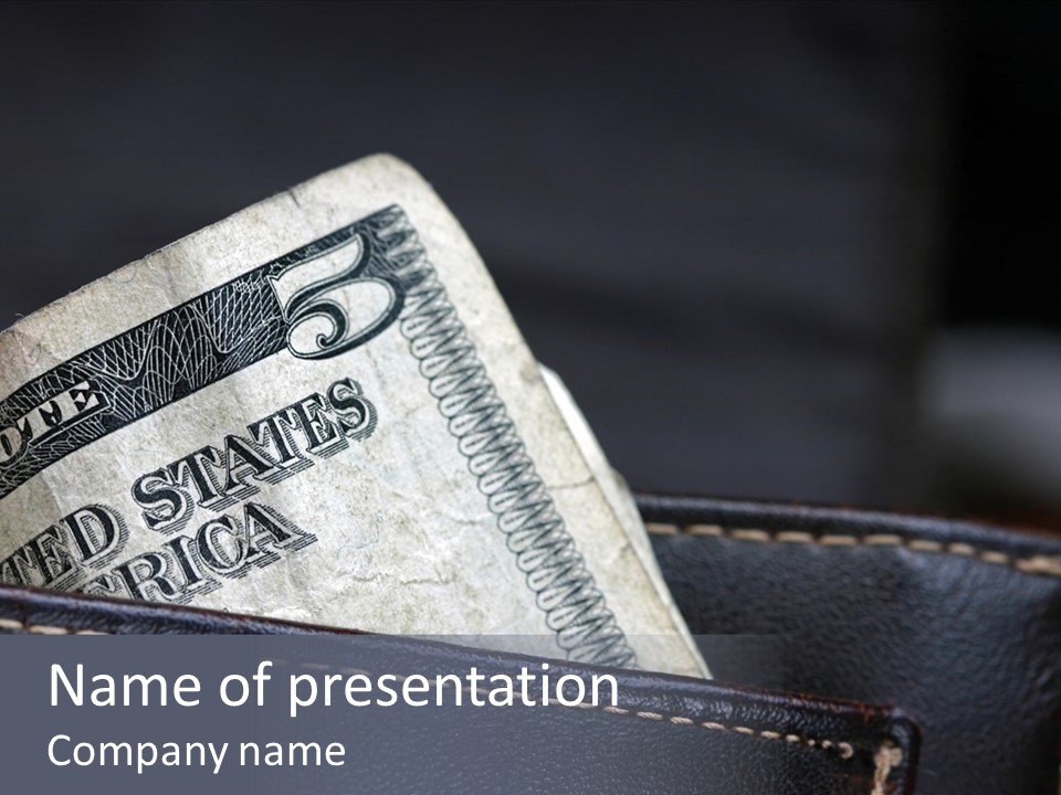 Currency Dollar Buy PowerPoint Template