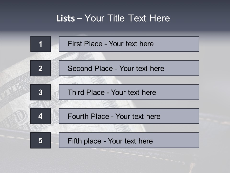 Currency Dollar Buy PowerPoint Template