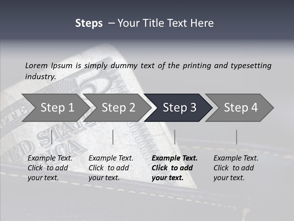 Currency Dollar Buy PowerPoint Template